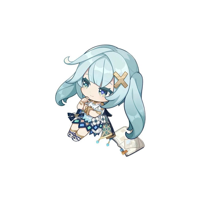 genshin impact chibi cute cực