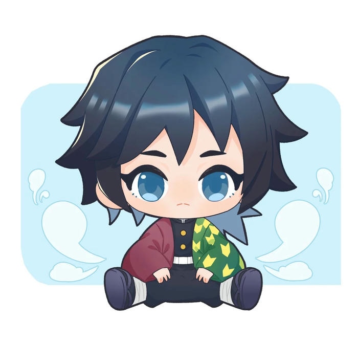 giyuu chibi siêu đáng yêu