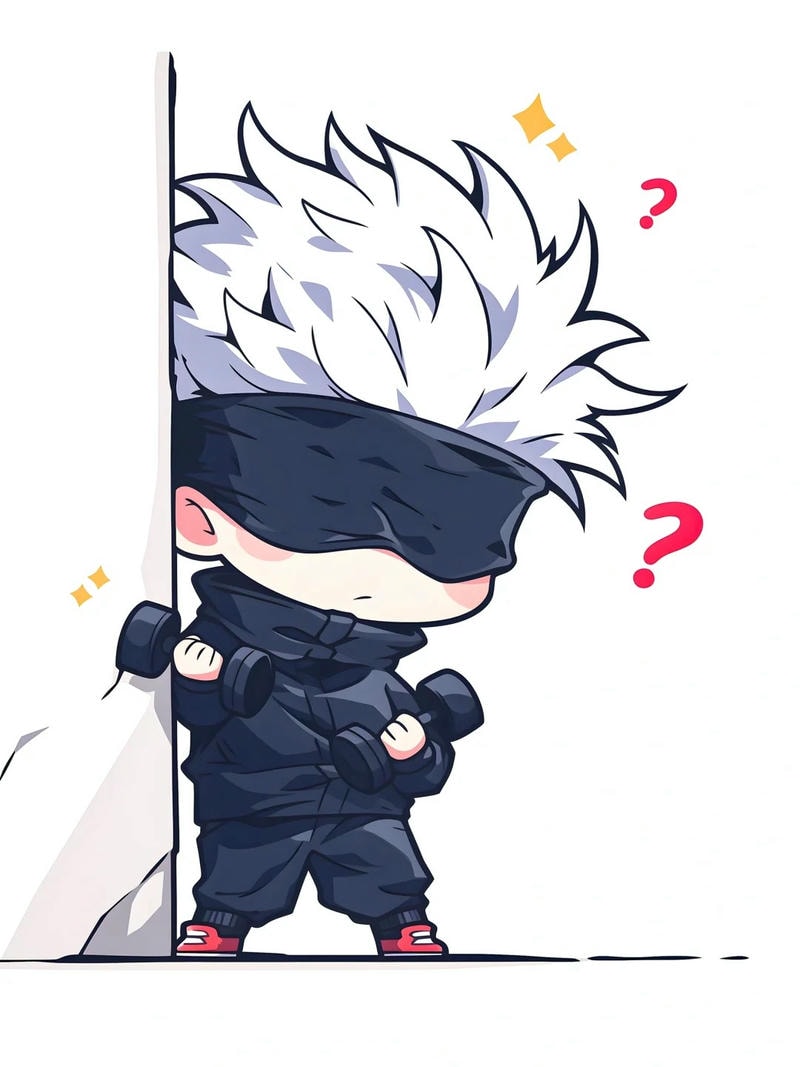 gojo chibi 3d