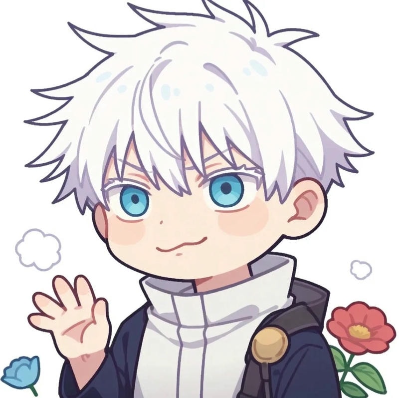 gojo chibi cute