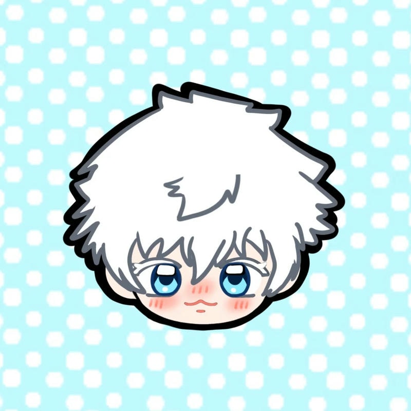 gojo chibi đáng yêu