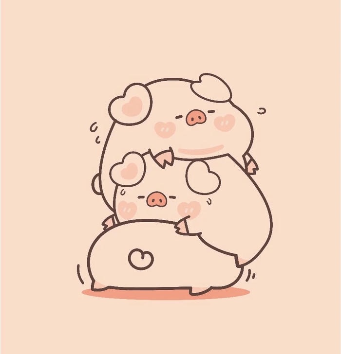 heo chibi đáng yêu