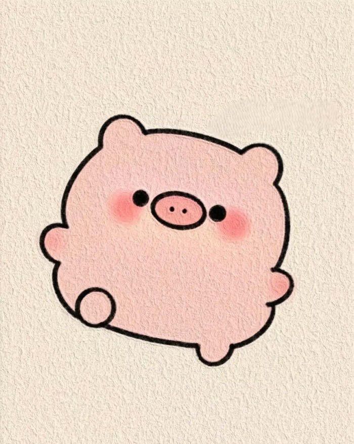 heo chibi siêu dễ thương