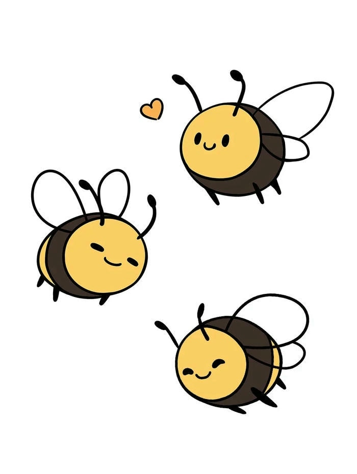 hình ảnh bee chibi cực đáng yêu