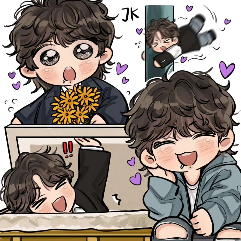 hình ảnh bts chibi