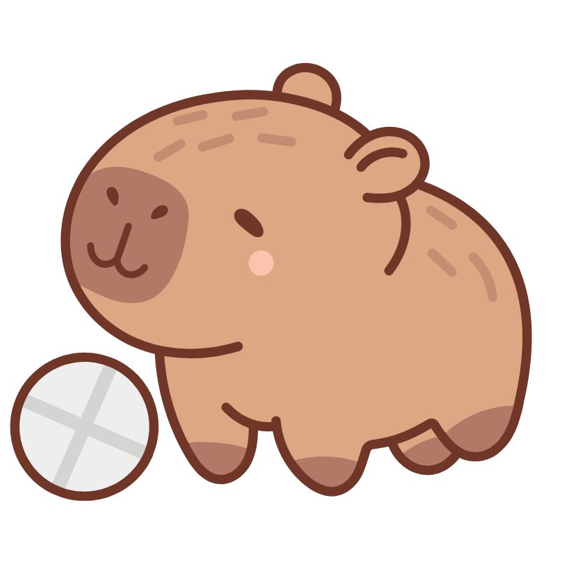 hình ảnh capybara chibi đẹp nhất