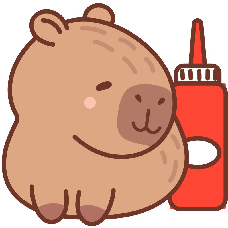 hình ảnh capybara chibi siêu đẹp