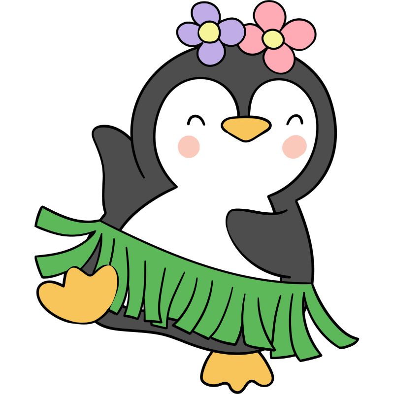 hình ảnh chim cánh cụt chibi đẹp nhất