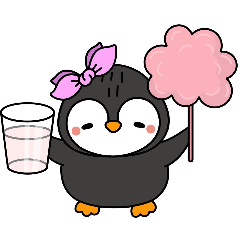 hình ảnh chim cánh cụt chibi