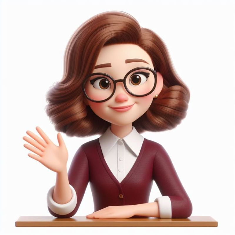 hình ảnh cô giáo chibi đẹp