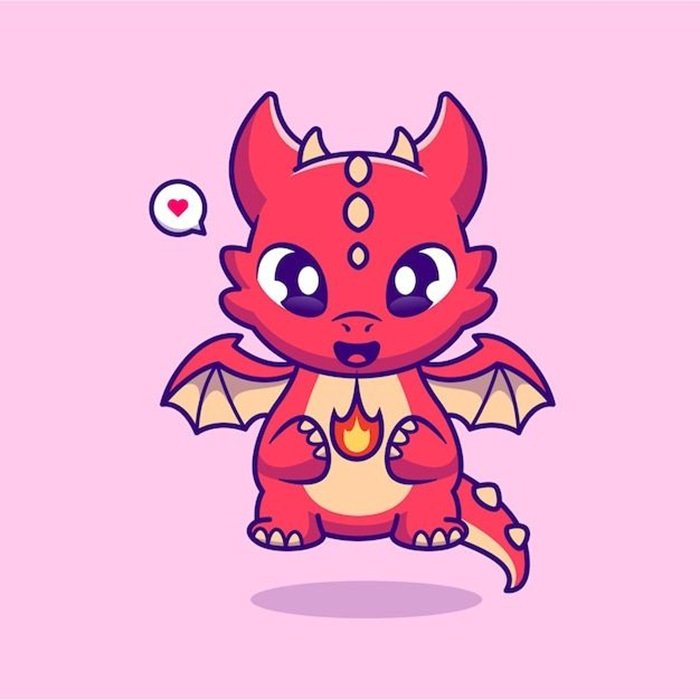 hình ảnh dragon chibi chất