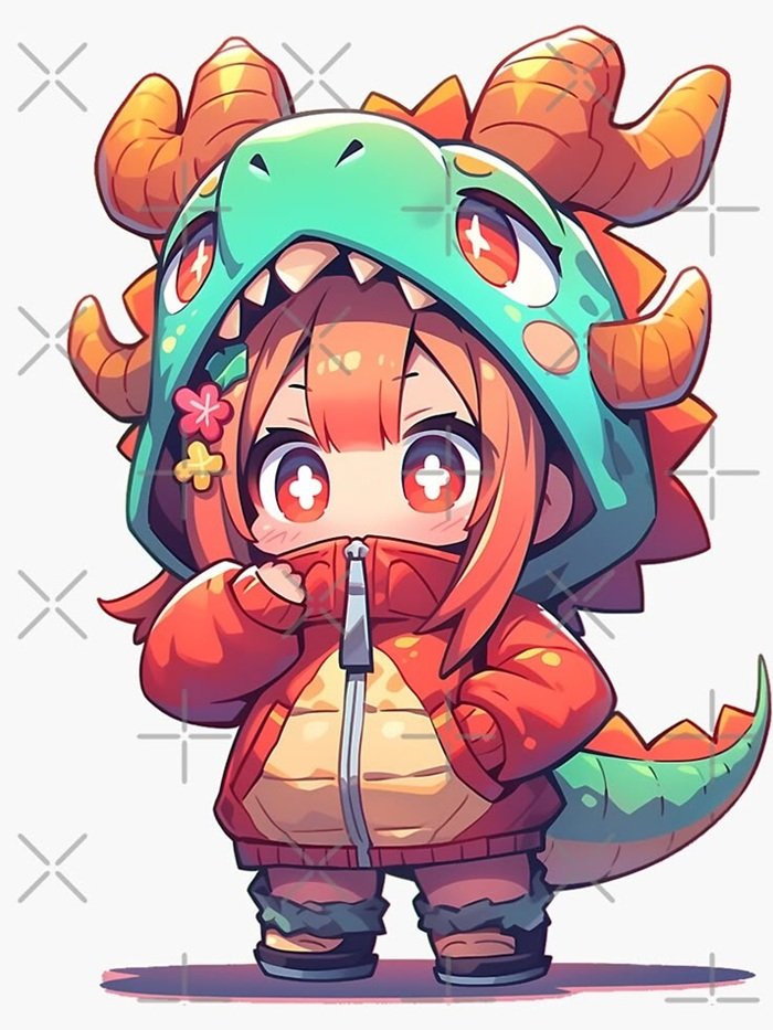hình ảnh dragon chibi đáng yêu cực