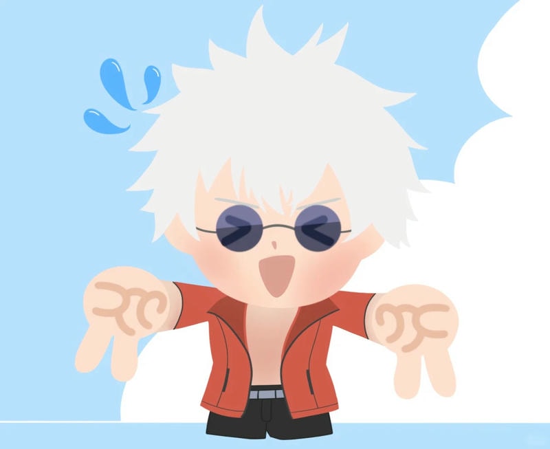 hình ảnh gojo chibi 4k