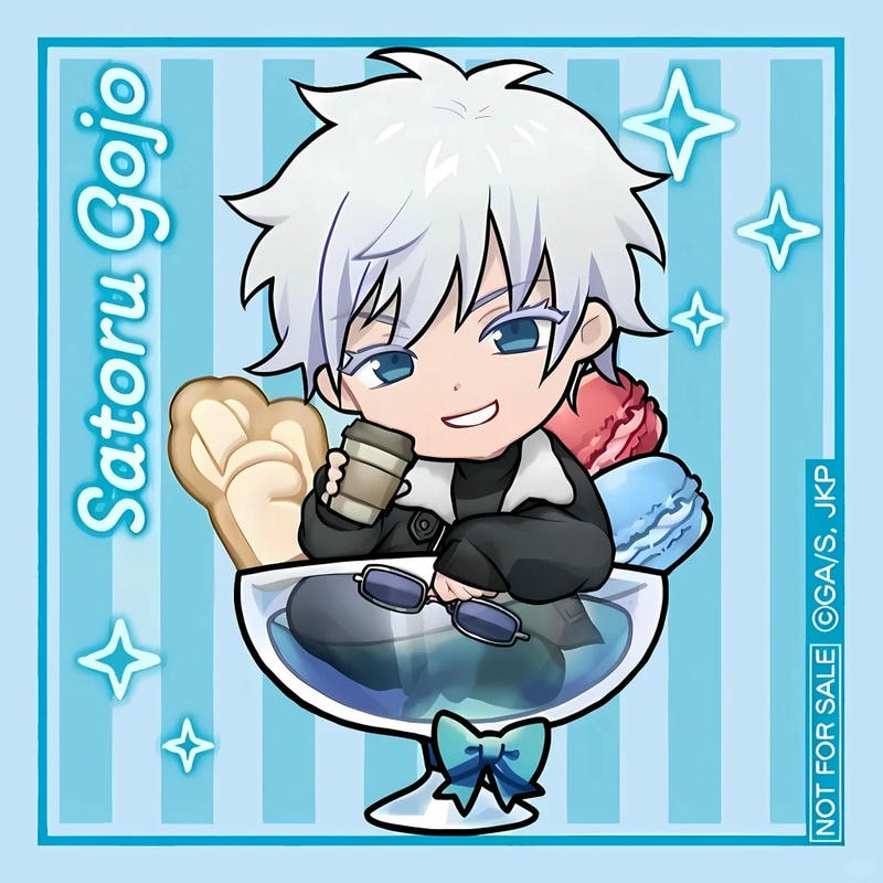 hình ảnh gojo chibi full hd