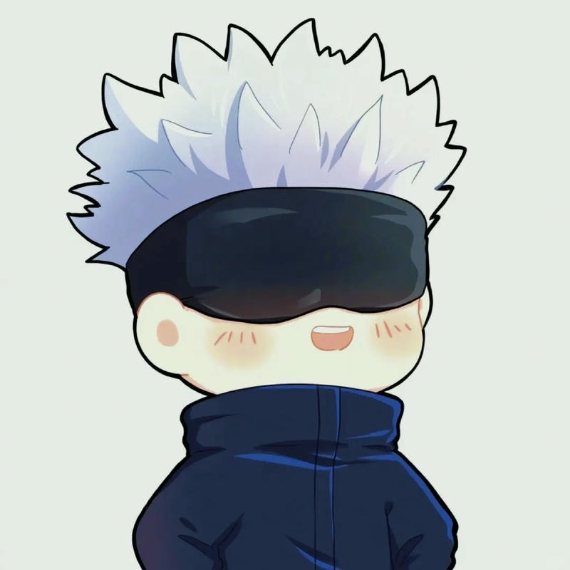 hình ảnh gojo chibi hd