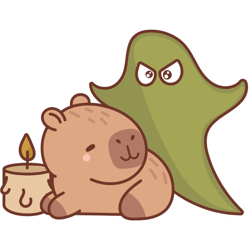 hình ảnh hình capybara chibi đẹp nhất