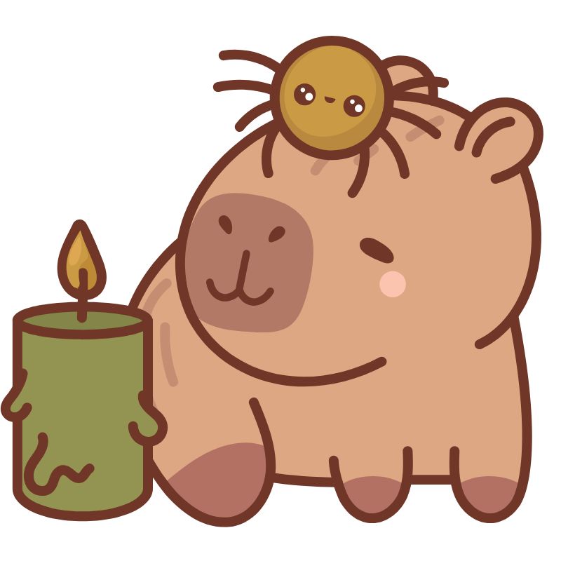 hình ảnh hình capybara chibi đẹp