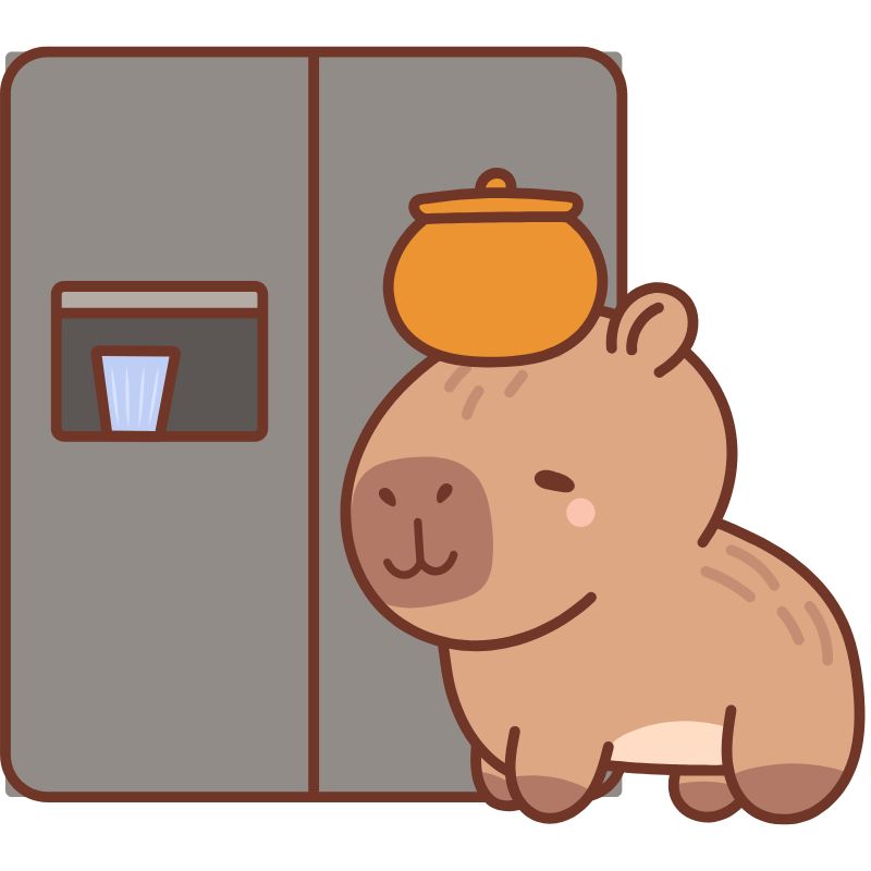 hình ảnh hình capybara chibi full hd