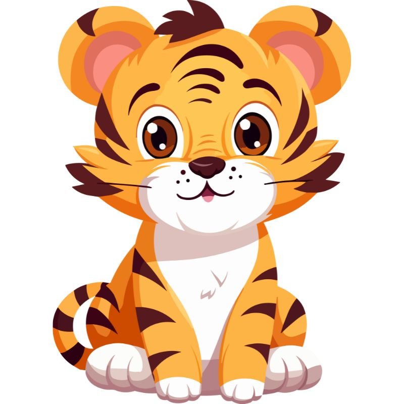 hình ảnh hổ chibi cực đẹp