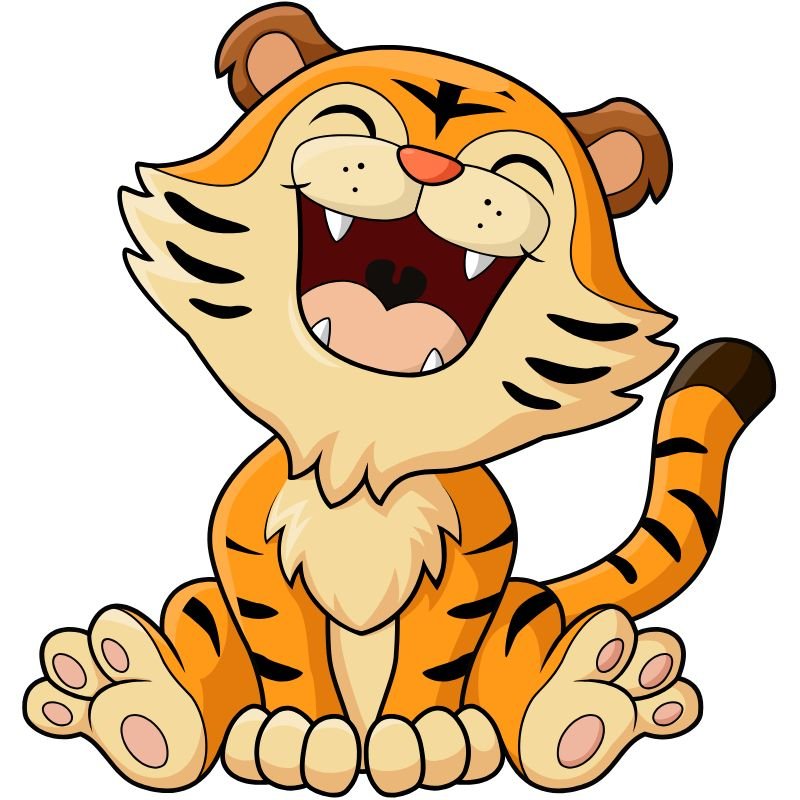 hình ảnh hổ chibi dễ thương