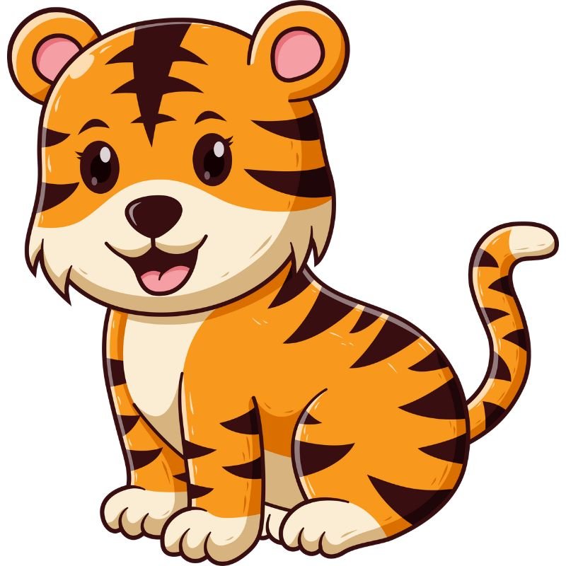 hình ảnh hổ chibi đẹp nhất