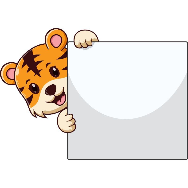 hình ảnh hổ chibi siêu đẹp