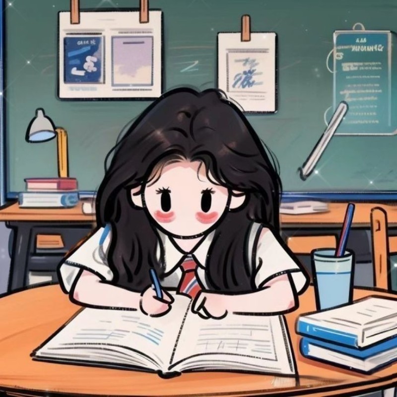 hình ảnh học sinh chibi