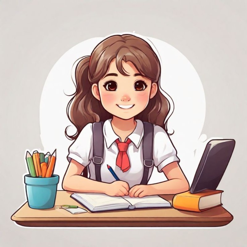 hình ảnh học sinh chibi cực đẹp