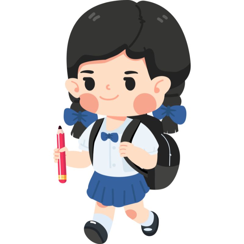 hình ảnh học sinh chibi cực đẹp
