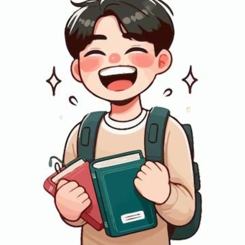 hình ảnh học sinh chibi vui vẻ