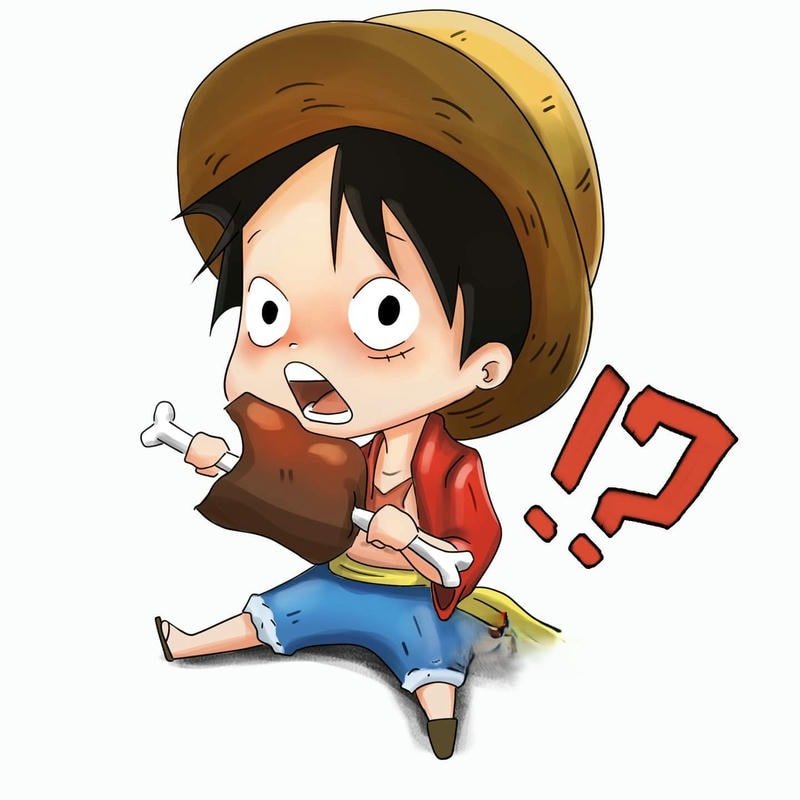 hình ảnh luffy chibi 4k