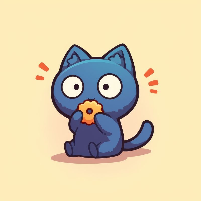 hình ảnh mèo chibi 3d
