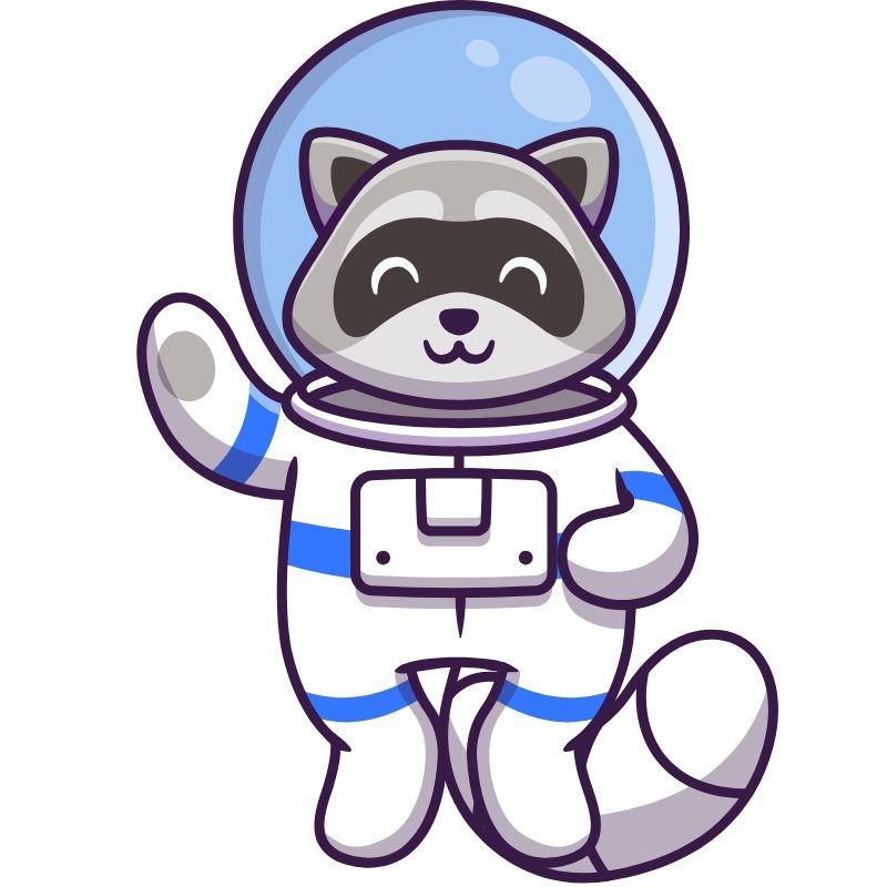 hình ảnh phi hành gia cute chibi đáng yêu