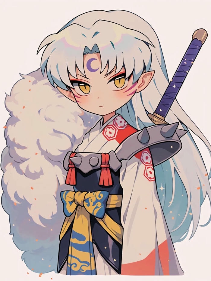 hình ảnh sesshomaru chibi cực ngầu