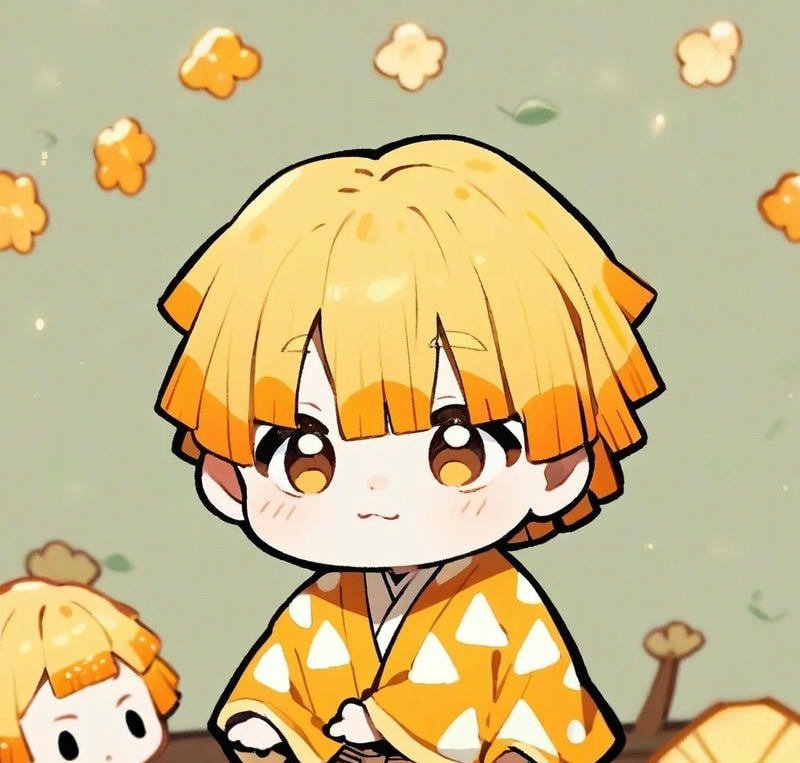 hình ảnh zenitsu chibi đẹp nhất