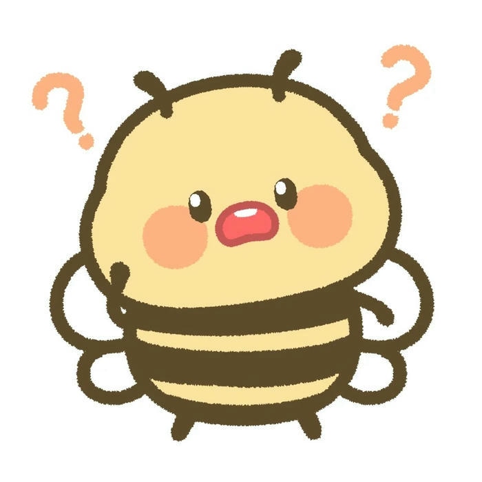 hình bee chibi dễ thương