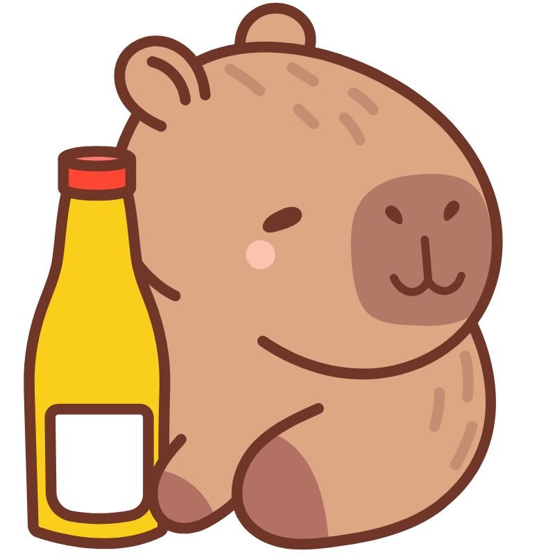 hình capybara chibi 8k