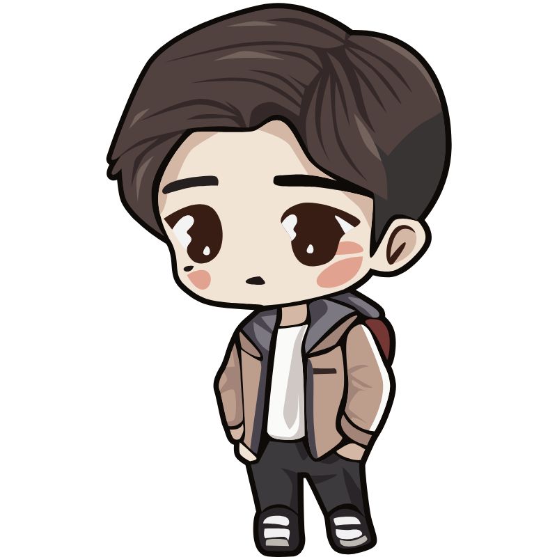 hình chibi nam 4k