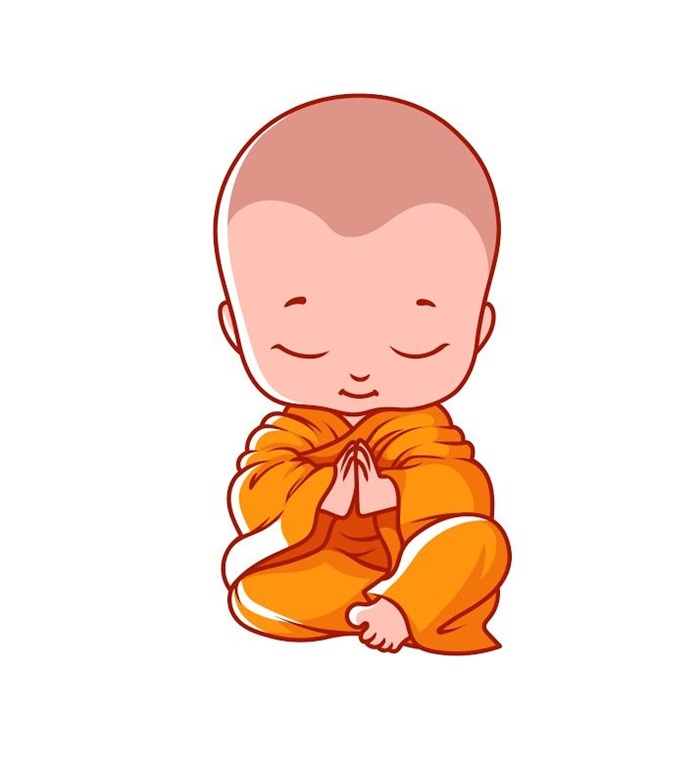 hình chú tiểu chibi cute cực