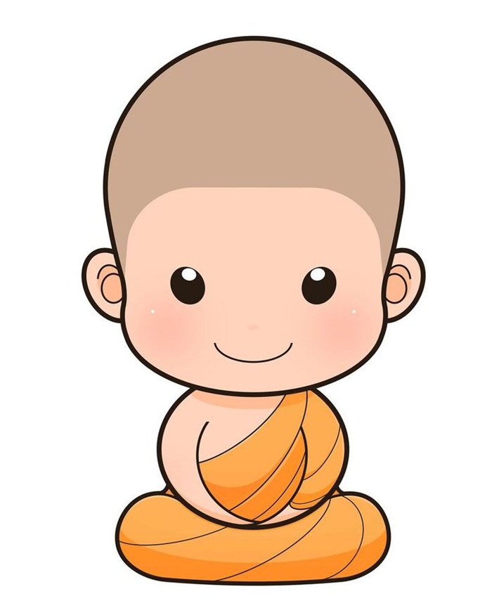 hình chú tiểu chibi đẹp cực