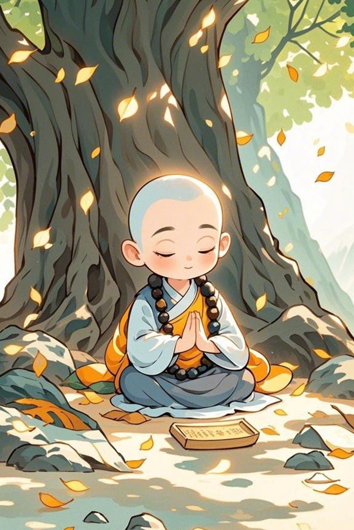 hình chú tiểu chibi đẹp nhất