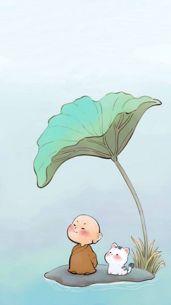 hình chú tiểu chibi siêu đẹp