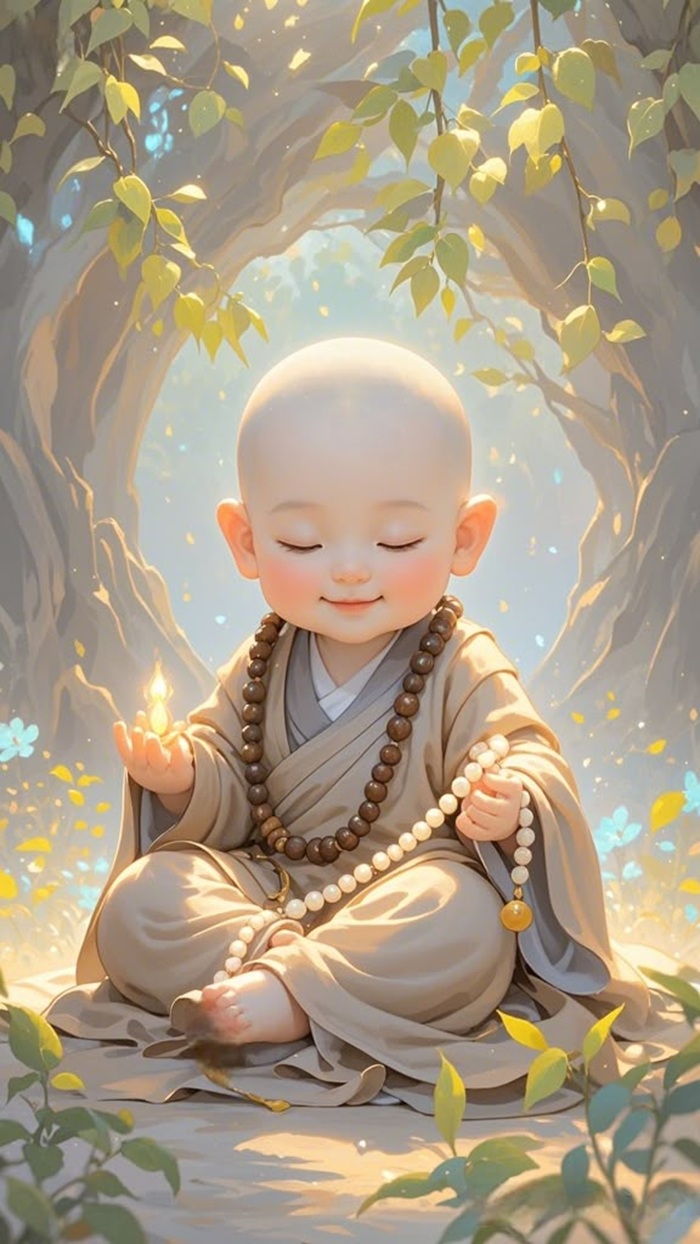 hình chú tiểu chibi