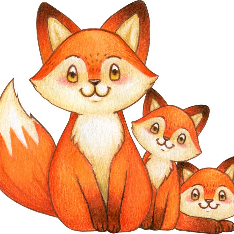 hình cute chibi cáo đẹp