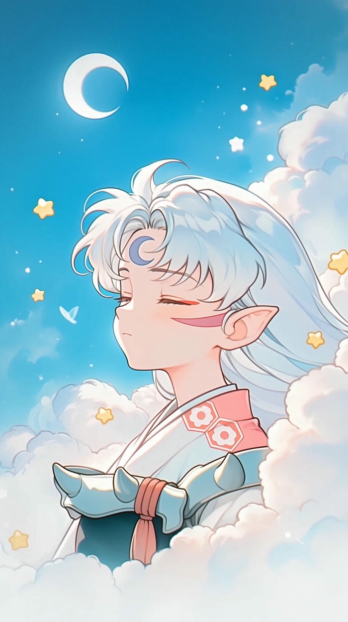 hình sesshomaru chibi siêu đẹp