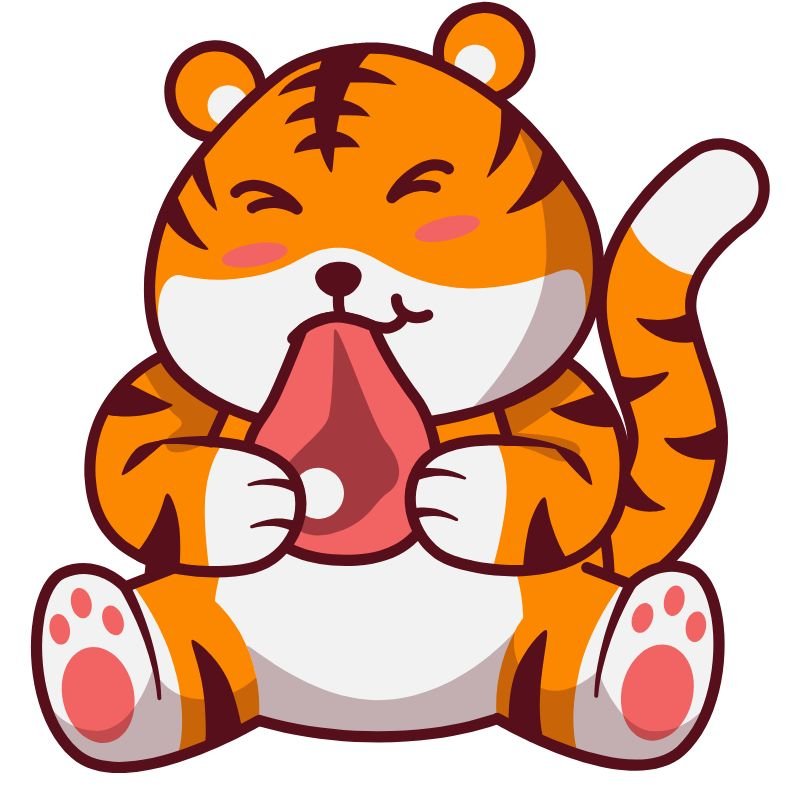 hổ chibi béo phí