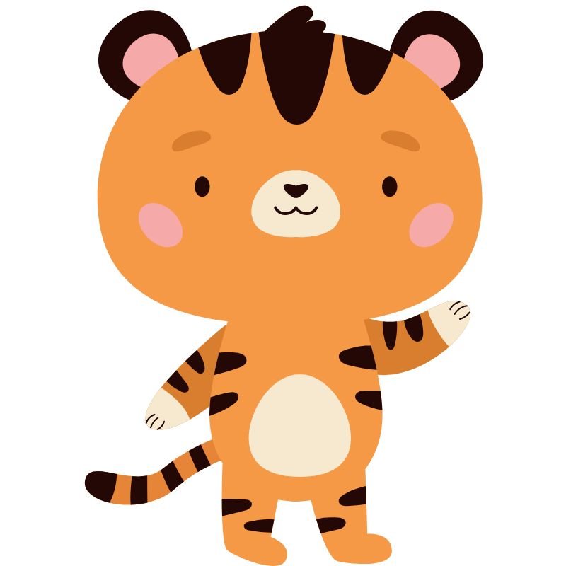 hổ chibi cute