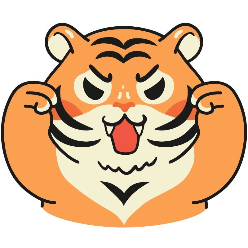 hổ chibi đẹp