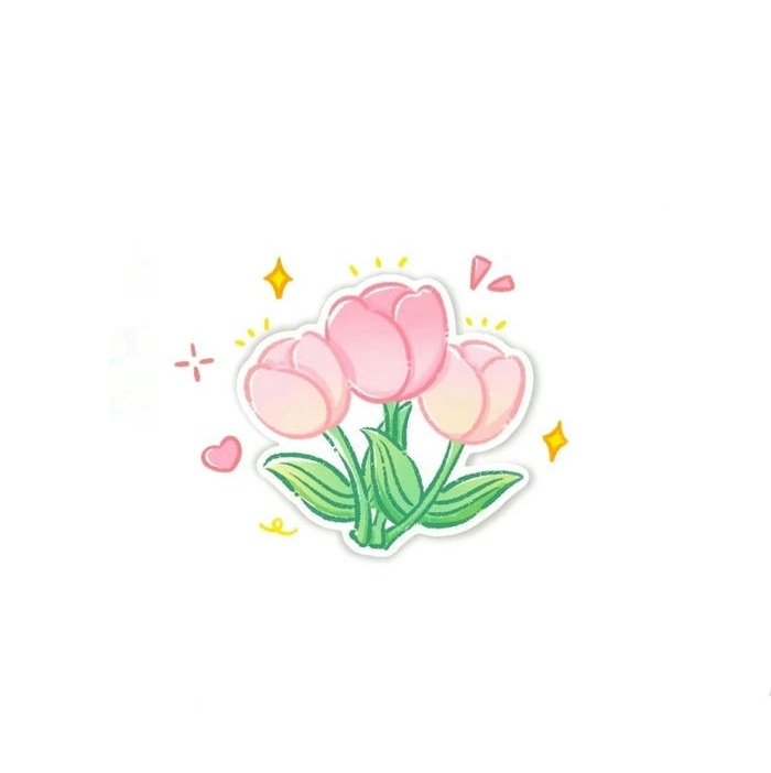 hoa tulip chibi đẹp nhất