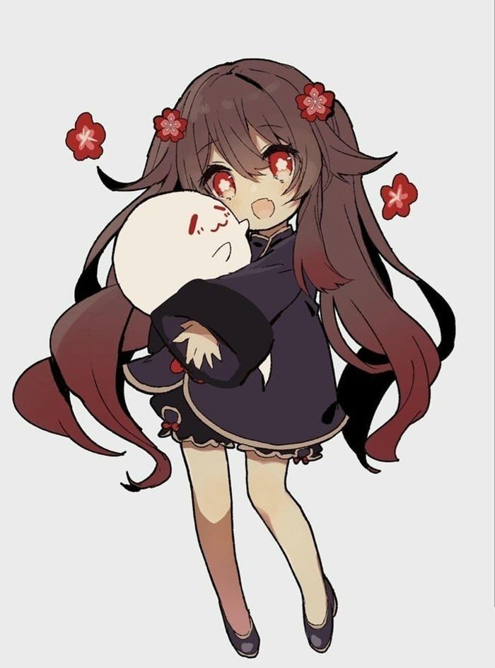 hutao chibi cực đáng yêu